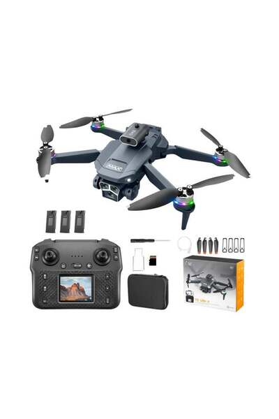 Generic طائرة بدون طيار M3 Y3 Ultra للمبتدئين مزودة بكاميرا FPV بدقة 480 بكسل ومحرك بدون فرشاة وتجنب العوائق