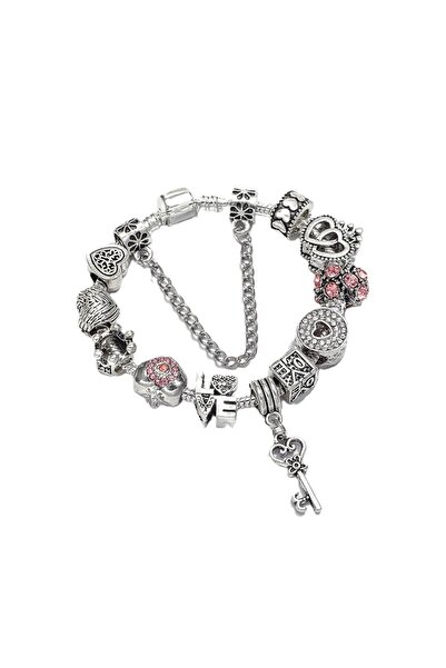 takantakana Yeni Tarz , Kalbin Anahtarı Love Amor Crystal Aşk Sevgi Charmlı B...