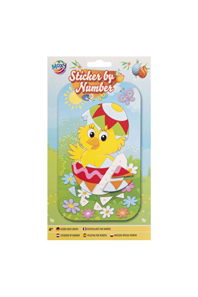 Moxy Set creativ Lipeste pe numere tematica Paste