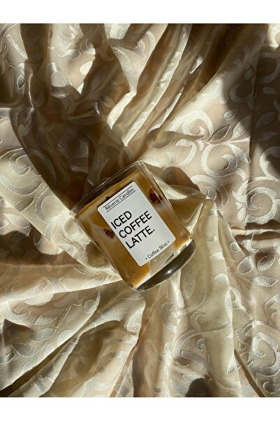 Reverie Candles Iced Coffee Latte (Coffee Bliss) Kokulu Mum Mandalina Aromalı Soya Wax ve Jel Mum Karışımı