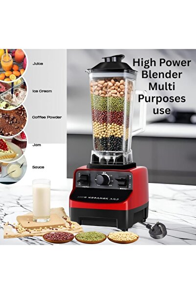 Twinkle Mart Heavy Commercial Grade Blender - 2.5L, 4500W, BPA-Free