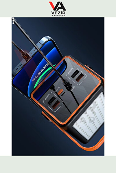 ACL 70.000mAh Taşınabilir Şarj Cihazı | 22.5W Hızlı Şarj, Type-C + USB Giriş/Çıkış, LCD Göstergeli