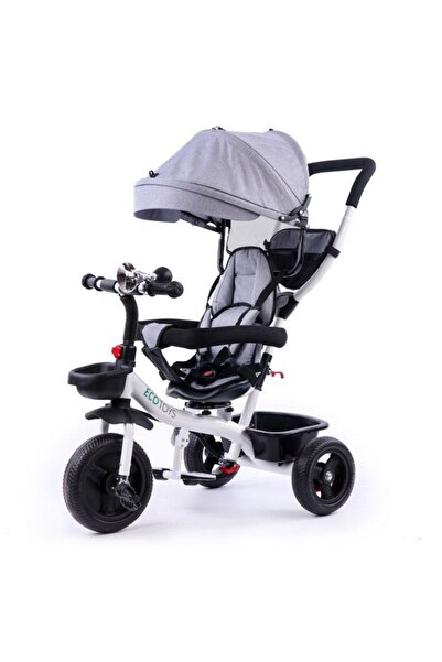 Ecotoys Trojkolka EDIYM-BT-2 - sivá