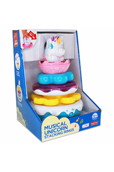 Little Learner Interactive stacking toy - Unicorn