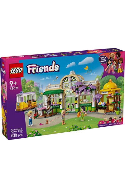 Evelise LEGO FRIENDS CAFENEA CU MULTE PLANTE SI FLORARIE 42671