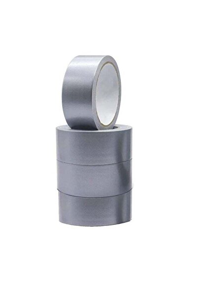 GENERAL'S 4 Rolls Strong Silver Adhesive Tape, 2 in × 15 yd, for Packing, Kit...
