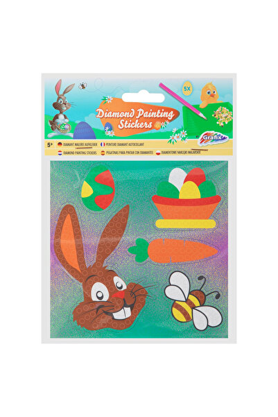 Moxy Set creativ cu tematica Paste, Creeaza abtibilduri cu tehnica dimond pai...