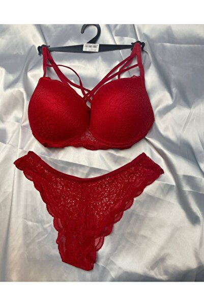 3Ecoswear ÇAPRAZLI İÇİ DOLGULU B KAP SÜTYEN TAKIM