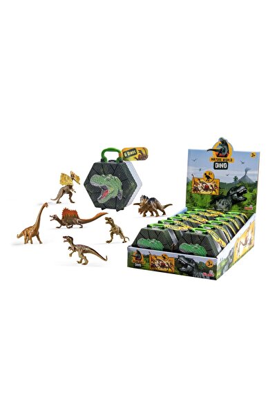 Simba Nature World Dino Set of 6 Dinosaurs in Pyramid Box