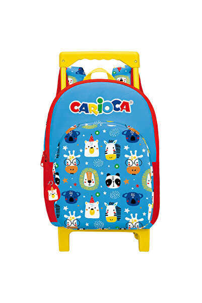 CARIOCA Animal Blue trolley, 40x28x17 cm