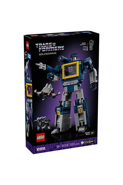 LEGO Icons Transformers Soundwave 10358