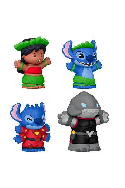 mattel Fisher Price Little People Collector Disney Lilo And Stitch Set 4 Figures