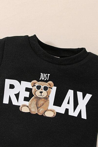 ADABEBEK Premium Relax Just Printed Lower Upper Baby Set 24733