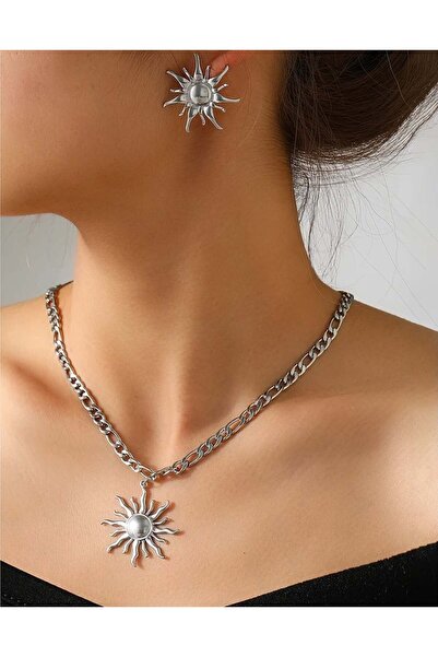 KEVSA Jewelry Set colier și cercei din oțel inoxidabil - LPD1389