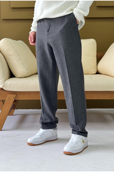 corfixman Baggy Classic Cut Fabric Pants