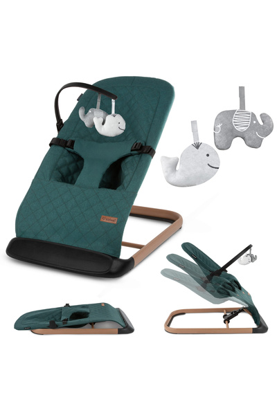 Kidwell Balansoar pentru copii Laro Full - Green Wooden