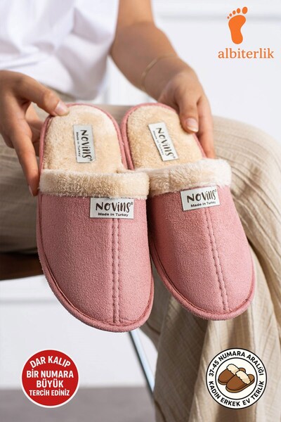 AlbiShoes Унісекс Жіночі Чоловічі Комбінації Зручна Підошва М'яка Тепла Підкладка З хутром Весільний набір Домашні капці