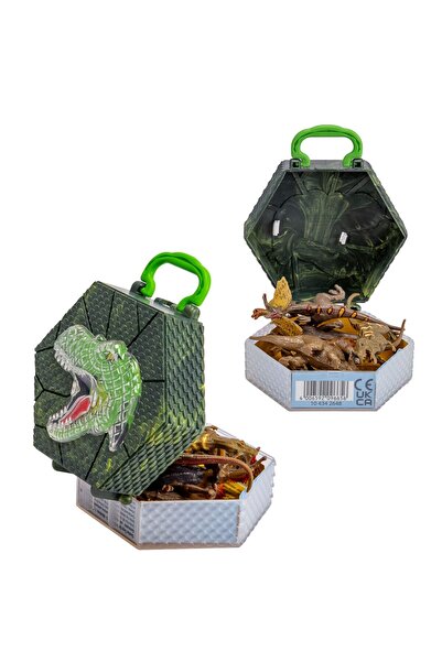 Simba Nature World Dino Set of 6 Dinosaurs in Pyramid Box