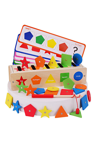 OEM Joc asociere si sortare forme si culori – jucarie educativa Montessori 3 ...