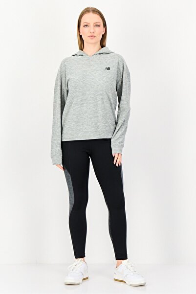 New Balance Women Sportswear Fit Long Sleeve Training Sweatshirt, Grey