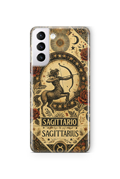 FLAMENKO حافظة هاتف شفافة بنمط برج القوس متوافقة مع هاتف سامسونج جالاكسي S22