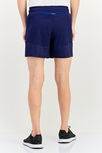 adidas Men Sportswear Fit 5 Inseam Training Shorts, Indigo Blue