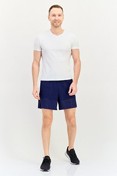 adidas Men Sportswear Fit 5 Inseam Training Shorts, Indigo Blue