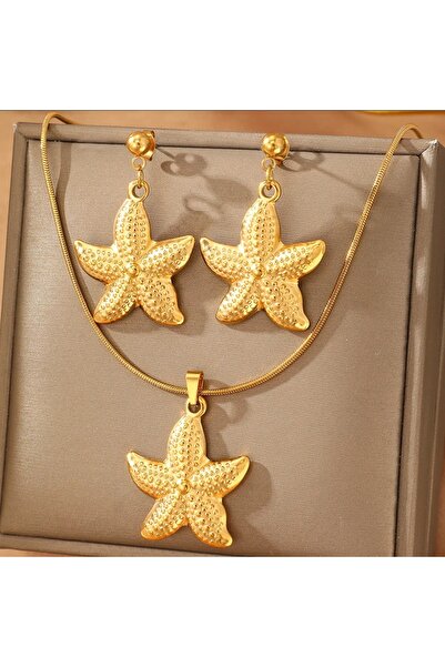 KEVSA Jewelry Set colier și cercei din oțel inoxidabil - LPD1404