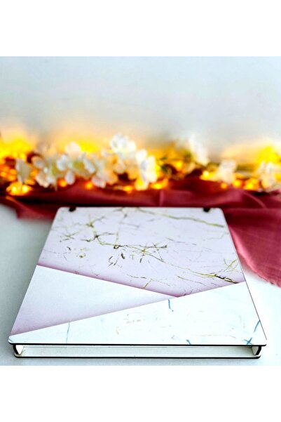 CVCWOOD Wooden Notebook Pen Set with Wooden Box - Pink2