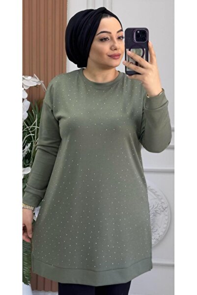 Ebrarengiz Moda PIRILTI KADIN TUNİK