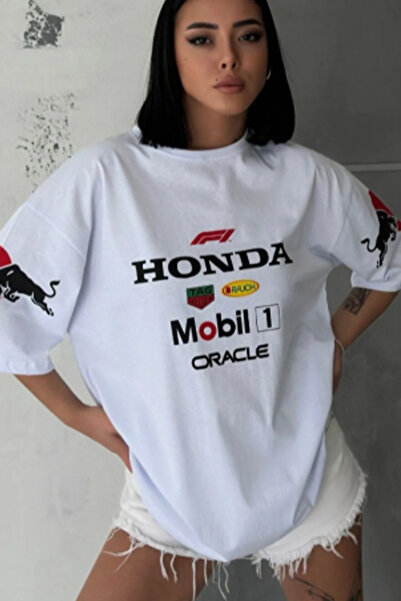 ESSFASIHON με τύπωμα oversized Μπλούζα