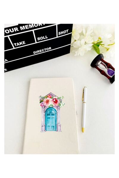 CVCWOOD Floral Printed Notebook Pen Set