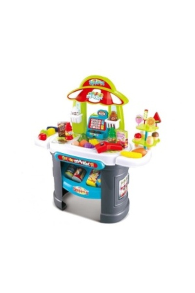 CREATIVE Supermarket Play Set for Children 3 Years+, Multiple Accessories, Plastic, Multicolor