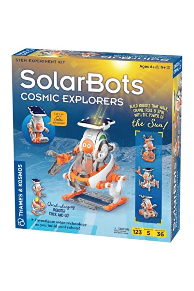 Thames & Kosmos STEM Kit Solar Robots,