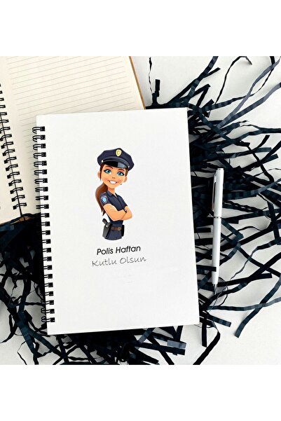 LİNOVERA Police Week Notebook Pen Set - Women
