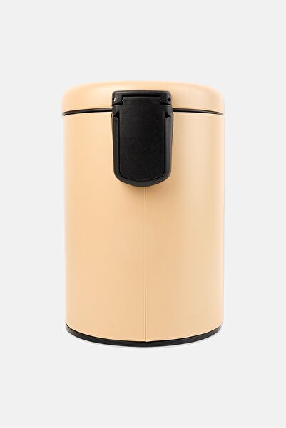 Muy Mucho Stainless Steel Step Trash Bin, Tan