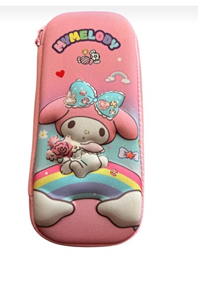 Butik Center حافظة أقلام ماي ميلودي بغطاء صلب - حافظة أقلام للفتيات اللطيفة م...