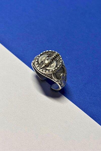 LapisButik El İşçiliğiyle Yapılmış Ayarlanabilir Erkek Yüzük