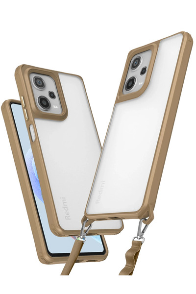 NewFace حافظة MTXDPN لهاتف Xiaomi Redmi Note 12 Pro 5G حافظة من السيليكون - (...