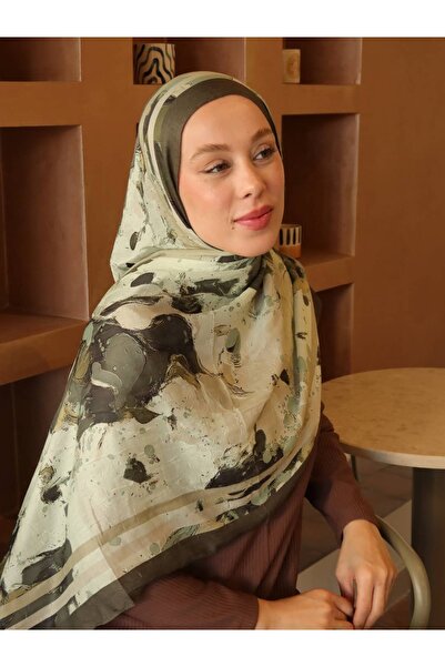 Modakaşmir شال قطني بنمط كوييس