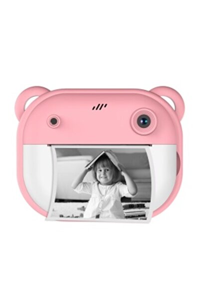 CREATIVE Kids Camera with Instant Print, 2.4" Screen, 1080P, Blue/Pink