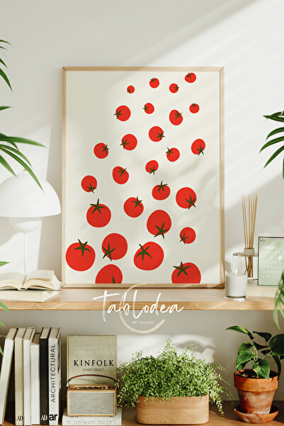 tablodea Илюстрация на домати в стил Еге Постер в рамка Минималистични домати...
