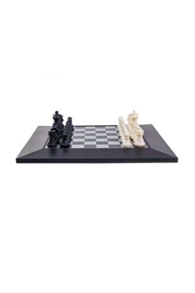 CREATIVE Chess Game with Magnetic Board and Pieces, Board 26×26×0.7 cm, Black and White
