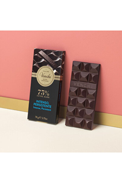 Venchi Vegan Tabletă Extra Dark 75% 78 g