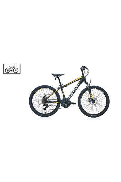 Carraro SPEED 241 24 360H 21-V MD MAT SIYAH-SARI-AÇIK TURUNCU R1