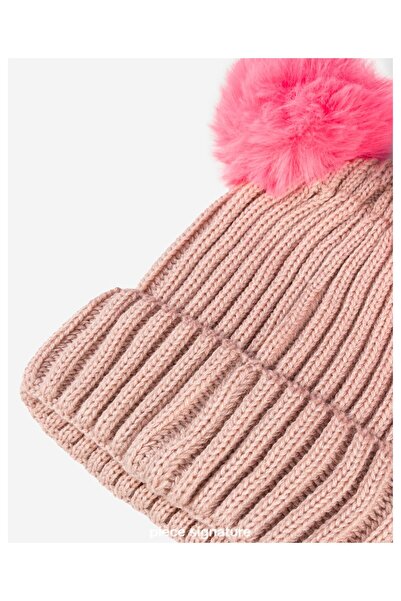 PIECE SIGNATURE Winter Beanie with Pom Pom for Women and Teens