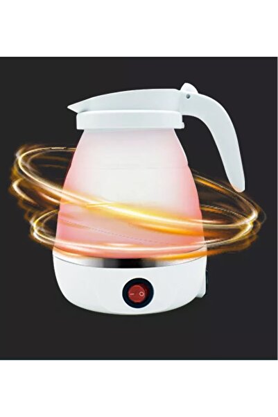 InteliRO foldable electric kettle, 600ml, travel,600W, stainless steel