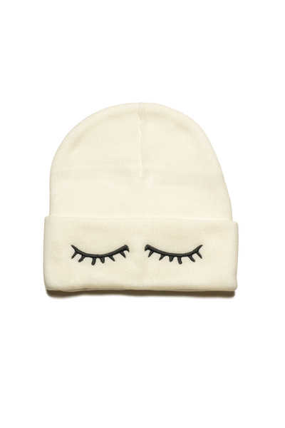 Nome Studio Women's Beret - Winter - Eyelash Embroidery Minimalist Original S...