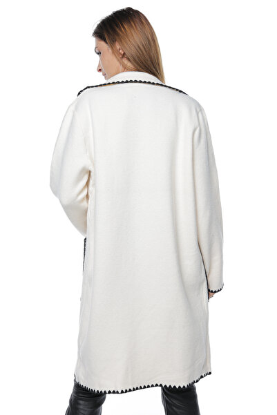 Jolenttine Jachetă Kelly, albă