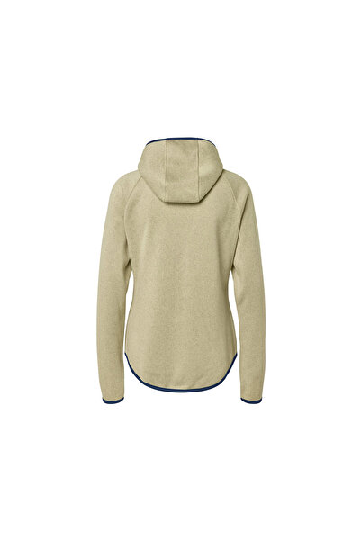 Tchibo Women's Knitted Fleece Jacket, Beige